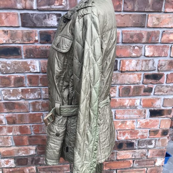 Sage green Barbour jacket - Picture 3 of 7